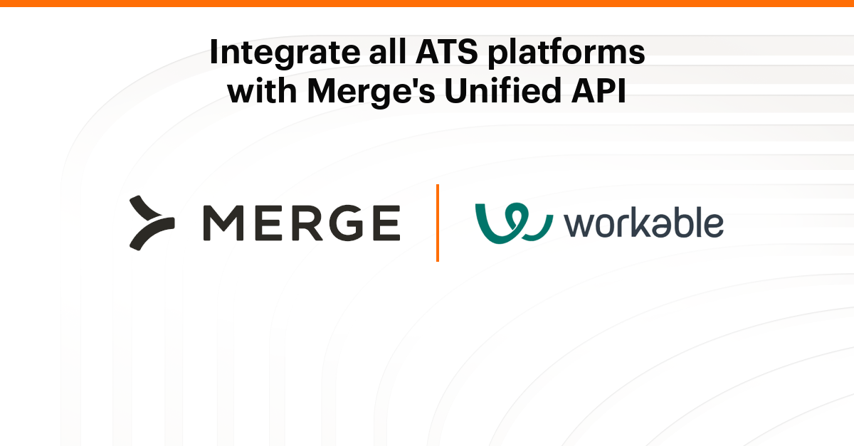 Merge - ATS Workable Integration